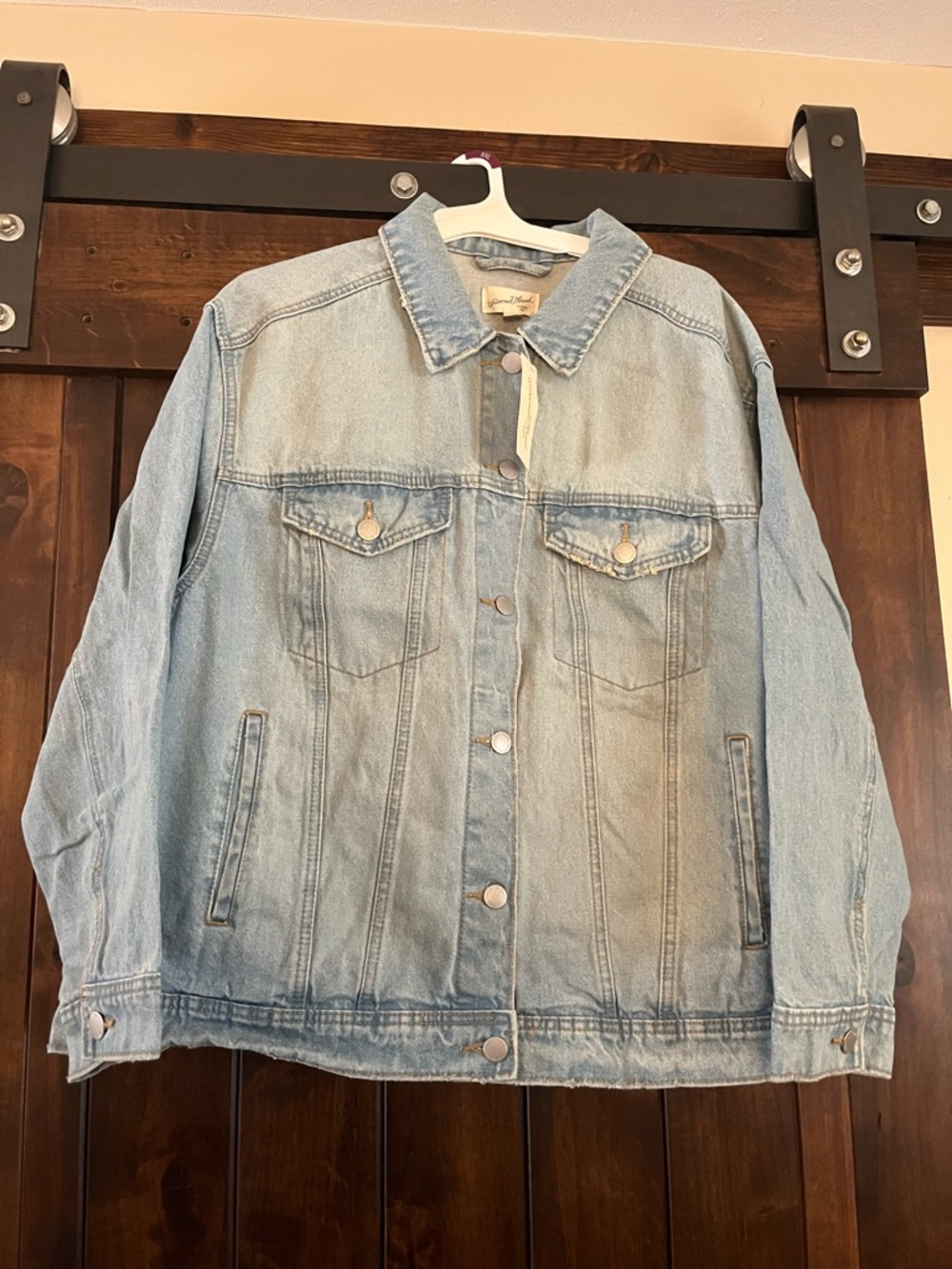 Universal Thread Light Blue Oversized Denim Jacket